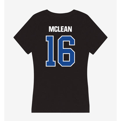Grand Valley - NCAA Football : Luke McLean - Women's V-Neck T-Shirt-1