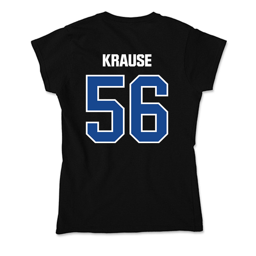 Grand Valley - NCAA Women's Lacrosse : Sarah Krause - Soft Style Women’s T-Shirt-1