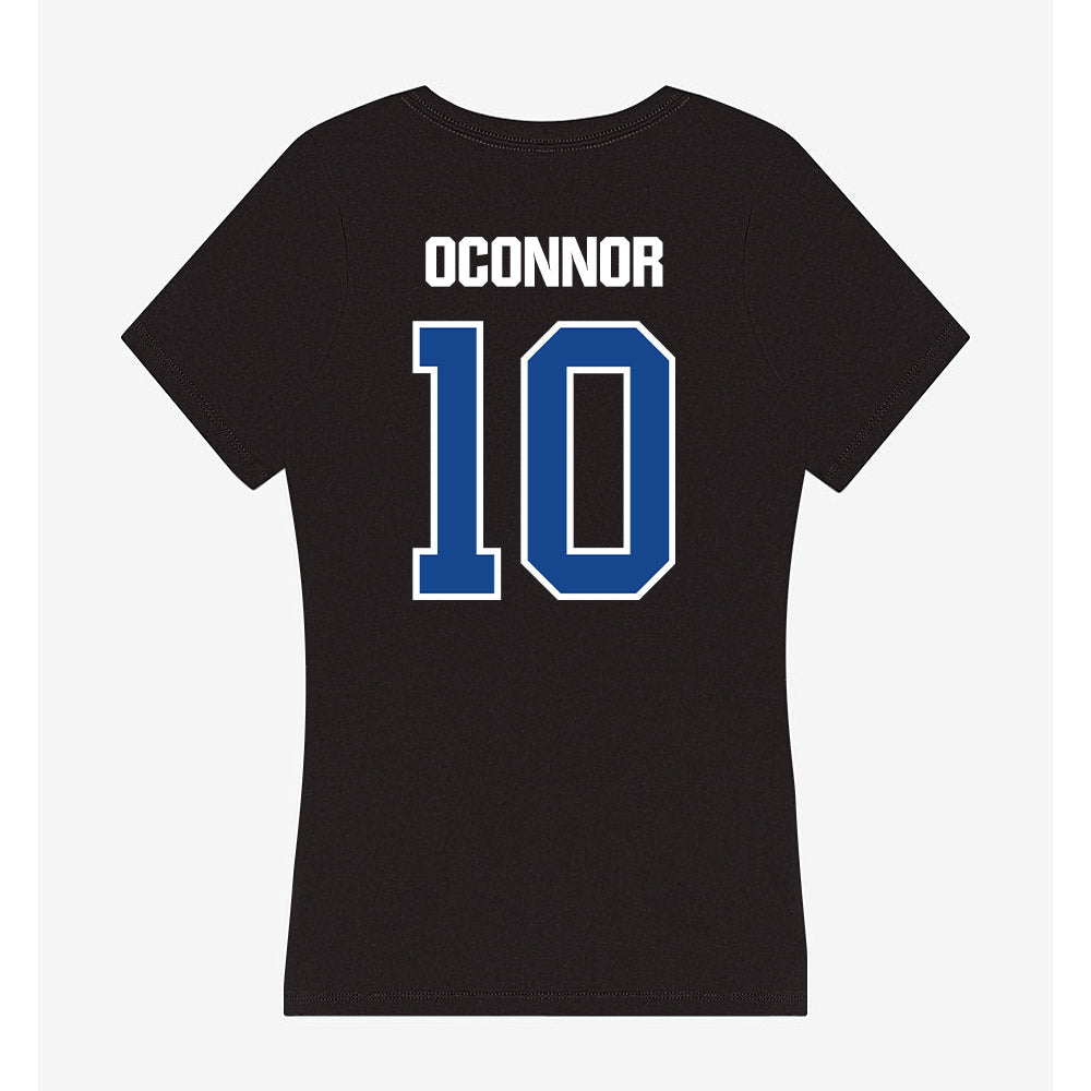 Grand Valley - NCAA Women's Lacrosse : Annelise OConnor - Women's V-Neck T-Shirt-1