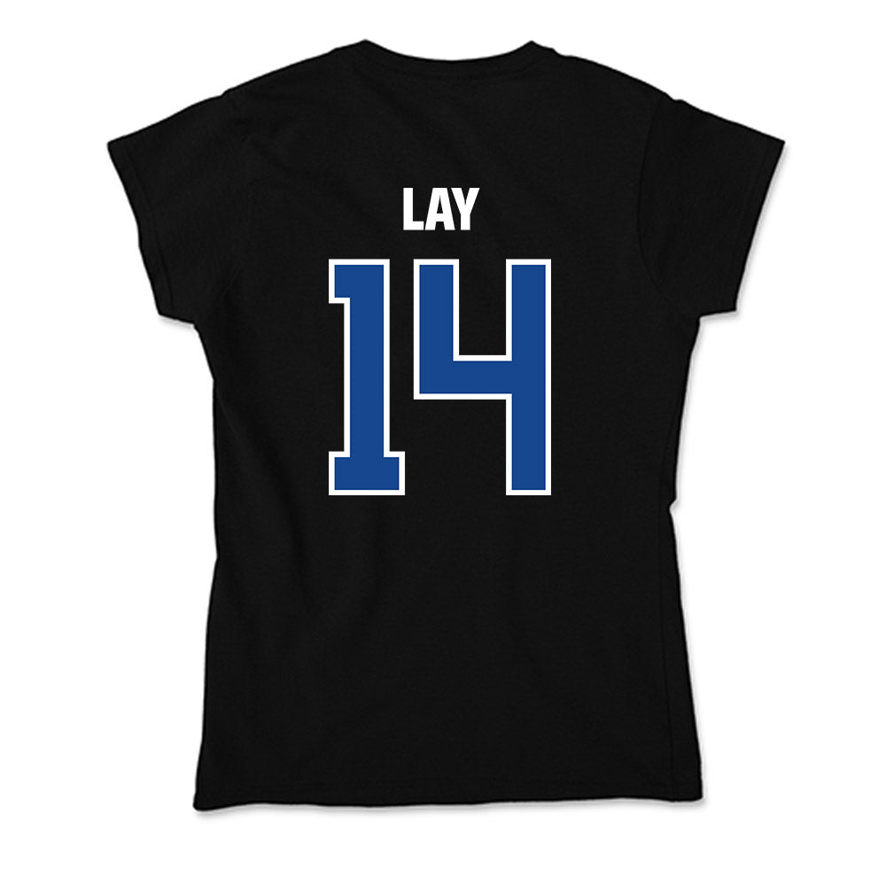 Grand Valley - NCAA Women's Basketball : Avery Lay - Soft Style Women’s T-Shirt-1