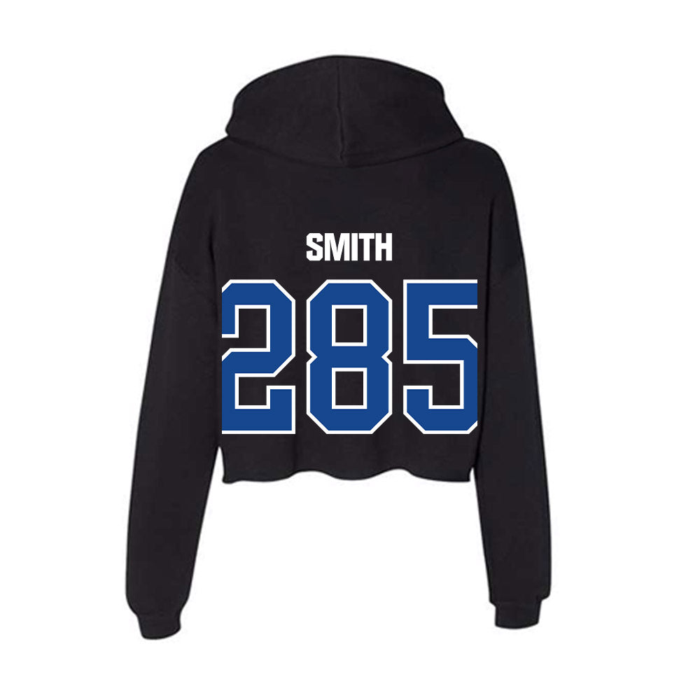 Grand Valley - NCAA Wrestling : Hayden Smith - Women's Crop Fleece Hoodie-1