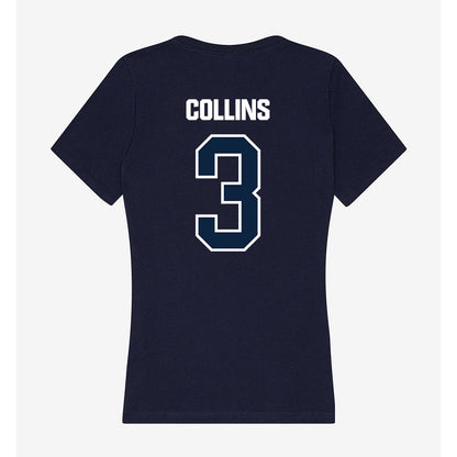 UNF - NCAA Baseball : Mitchell Collins - Women's V-Neck T-Shirt-1