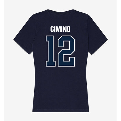 UNF - NCAA Softball : Izabella Cimino - Women's V-Neck T-Shirt-1