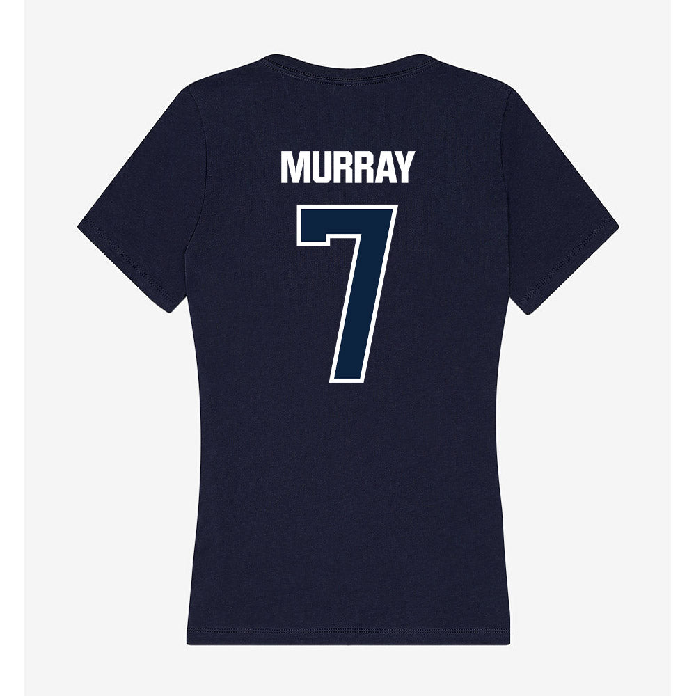 UNF - NCAA Beach Volleyball : Presley Murray - Women's V-Neck T-Shirt-1