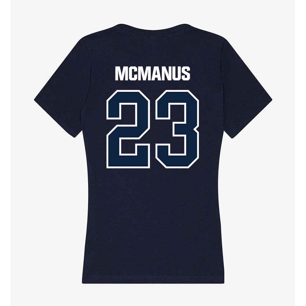 UNF - NCAA Men's Soccer : Brian McManus - Women's V-Neck T-Shirt-1