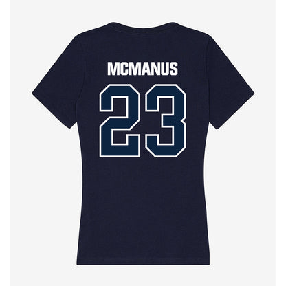 UNF - NCAA Men's Soccer : Brian McManus - Women's V-Neck T-Shirt-1
