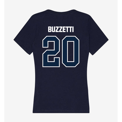 UNF - NCAA Women's Basketball : Georgi Buzzetti - Women's V-Neck T-Shirt-1