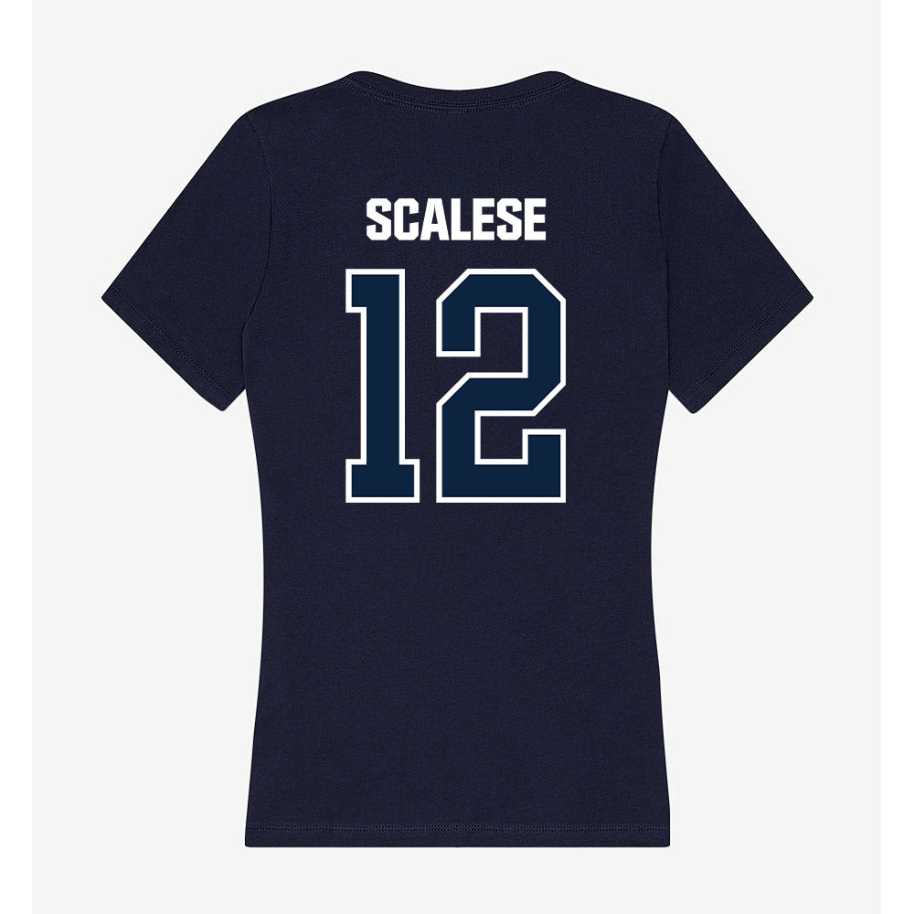 UNF - NCAA Women's Soccer : Ayva Scalese - Women's V-Neck T-Shirt-1