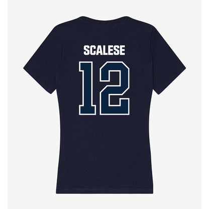 UNF - NCAA Women's Soccer : Ayva Scalese - Women's V-Neck T-Shirt-1
