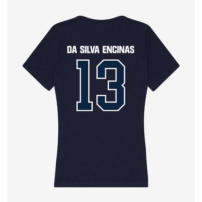 UNF - NCAA Beach Volleyball : Andrea Da Silva Encinas - Women's V-Neck T-Shirt-1