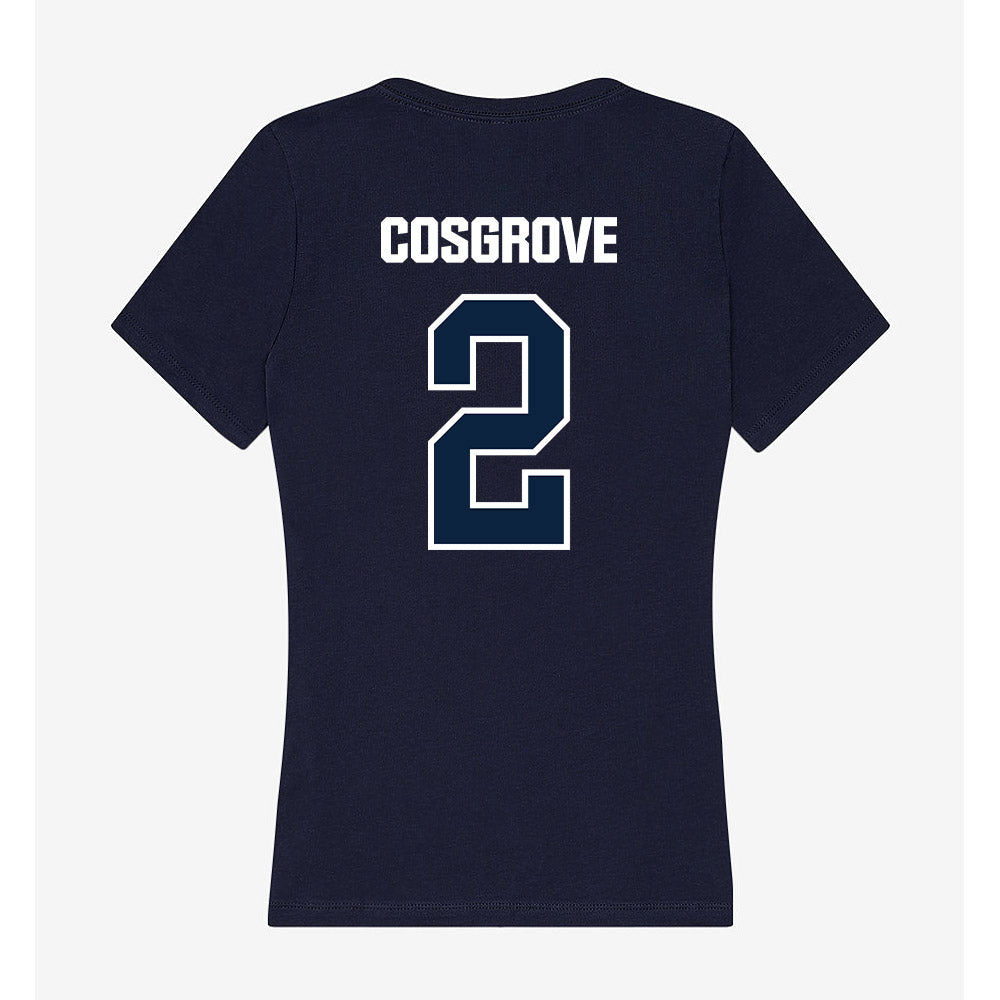 UNF - NCAA Women's Soccer : Julia Cosgrove - Women's V-Neck T-Shirt-1