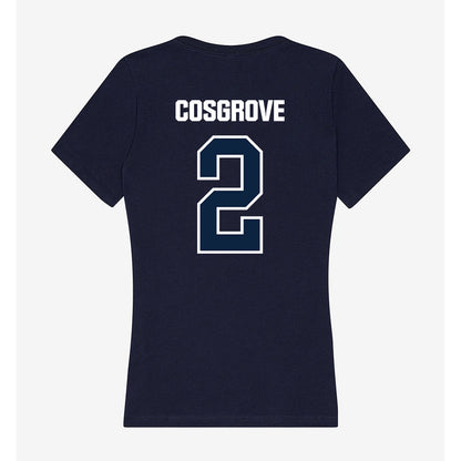 UNF - NCAA Women's Soccer : Julia Cosgrove - Women's V-Neck T-Shirt-1