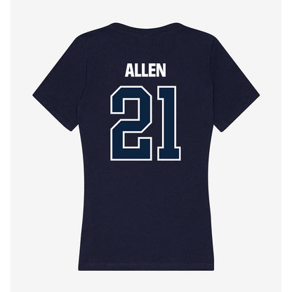 UNF - NCAA Softball : Ayden Allen - Women's V-Neck T-Shirt-1