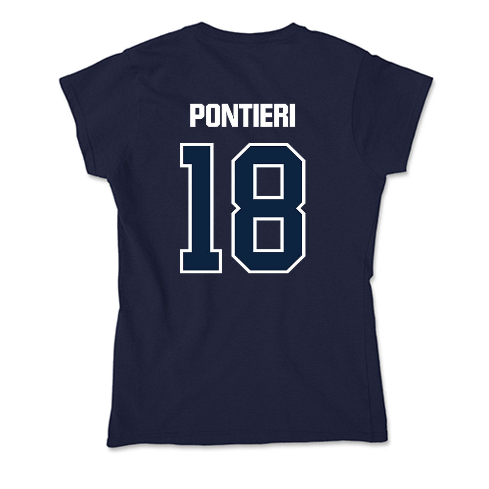 UNF - NCAA Women's Soccer : sophia pontieri - Soft Style Women’s T-Shirt-1