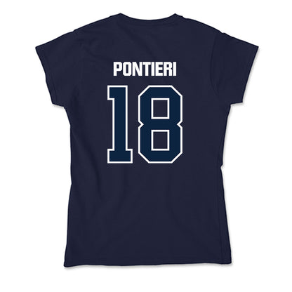 UNF - NCAA Women's Soccer : sophia pontieri - Soft Style Women’s T-Shirt-1