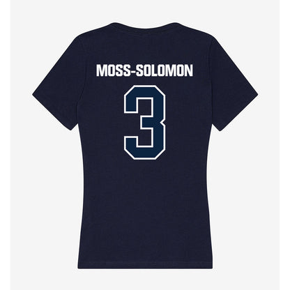 UNF - NCAA Men's Soccer : Jonathan Moss-Solomon - Women's V-Neck T-Shirt-1
