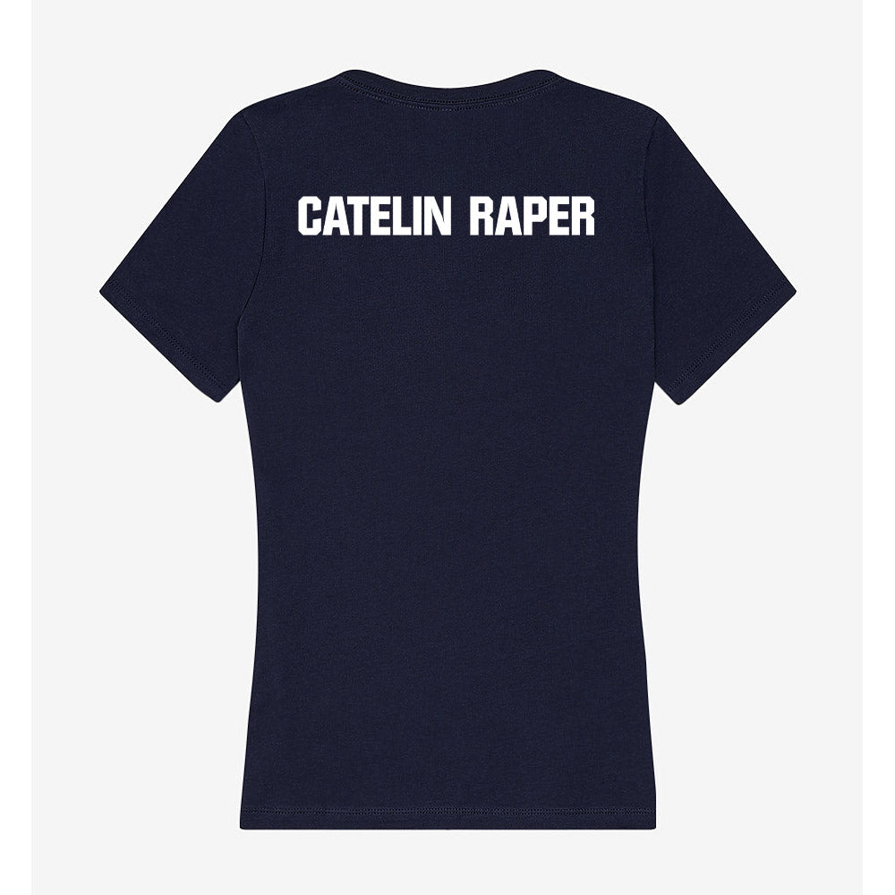 UNF - NCAA Cheerleading : Catelin Raper - Women's V-Neck T-Shirt-1