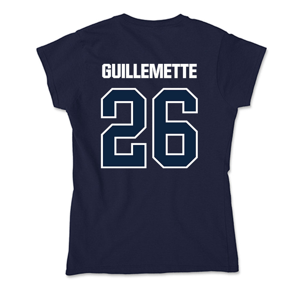 UNF - NCAA Women's Soccer : Morgan Guillemette - Soft Style Women’s T-Shirt-1