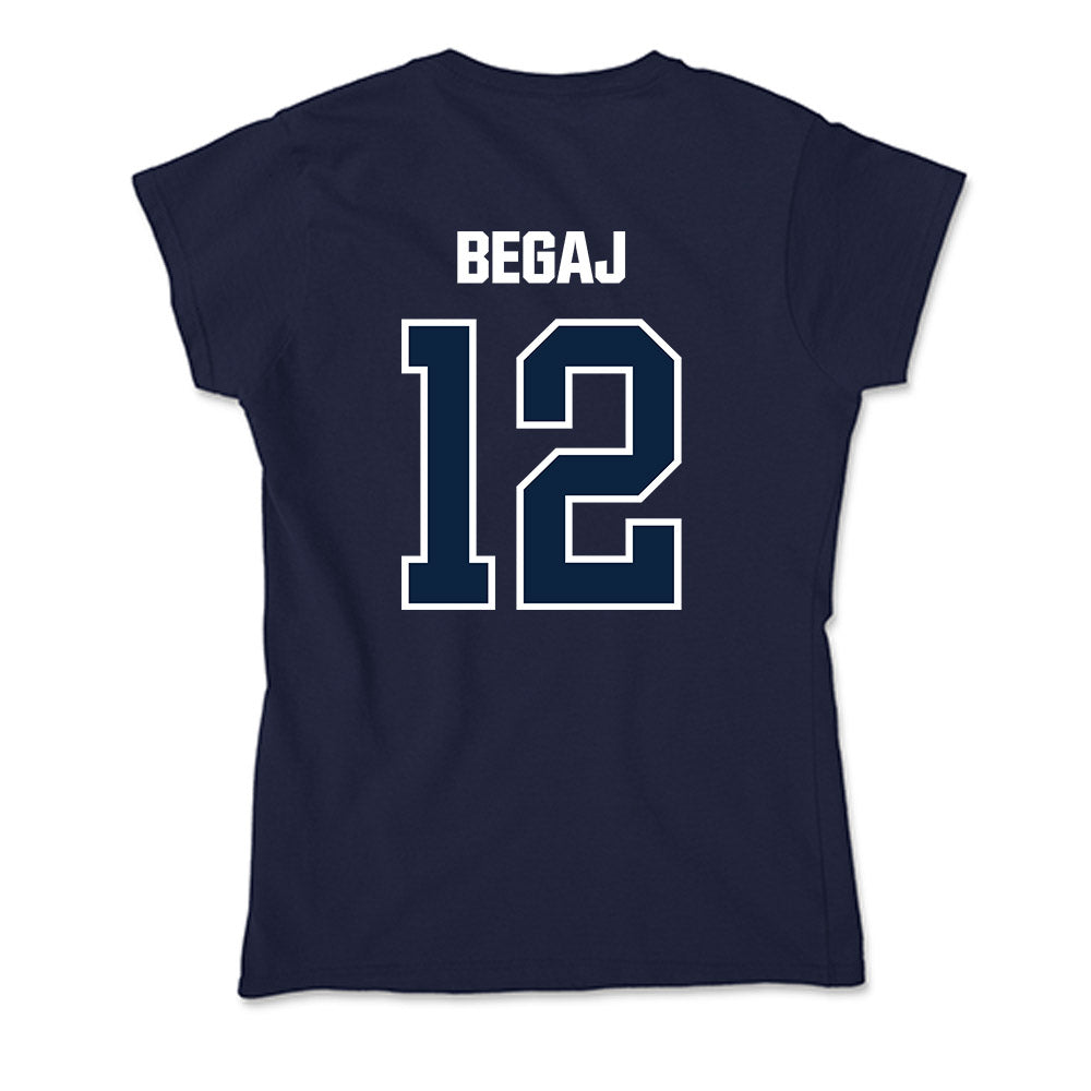UNF - NCAA Men's Basketball : Arden Begaj - Soft Style Women’s T-Shirt-1