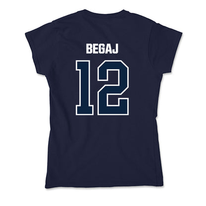 UNF - NCAA Men's Basketball : Arden Begaj - Soft Style Women’s T-Shirt-1