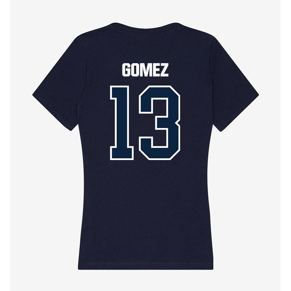 UNF - NCAA Baseball : Gialdri Gomez - Women's V-Neck T-Shirt-1