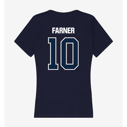 UNF - NCAA Baseball : Mathew Farner - Women's V-Neck T-Shirt-1