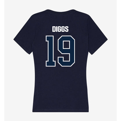 UNF - NCAA Baseball : Devin Diggs - Women's V-Neck T-Shirt-1