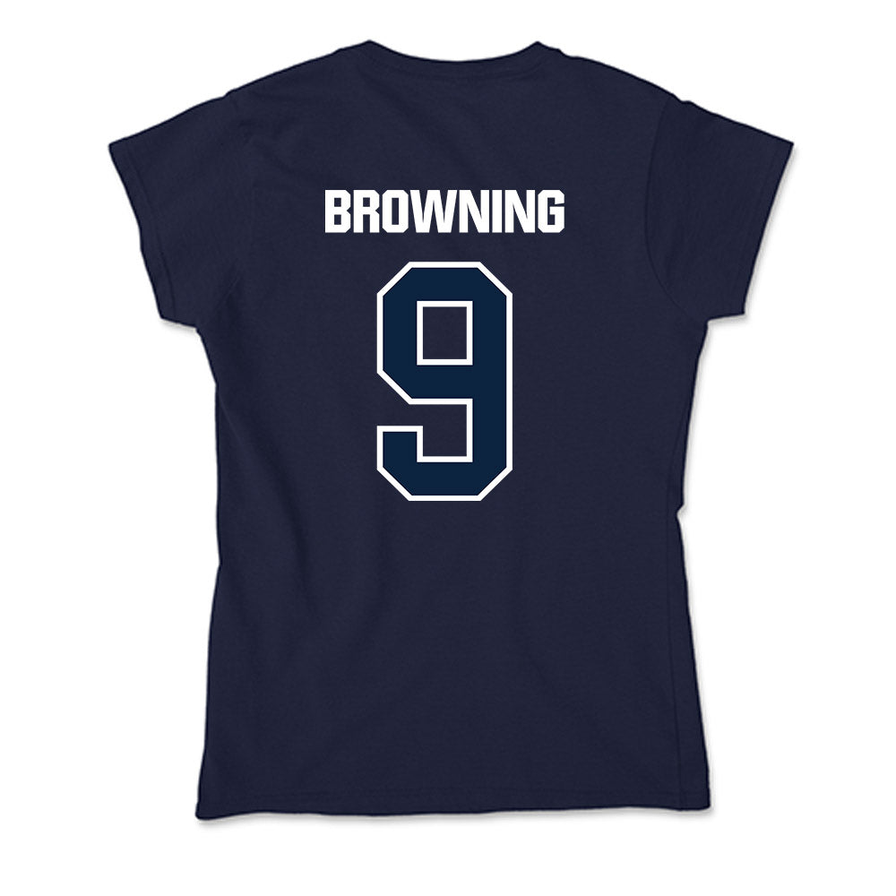 UNF - NCAA Women's Soccer : Chandler Browning - Soft Style Women’s T-Shirt-1
