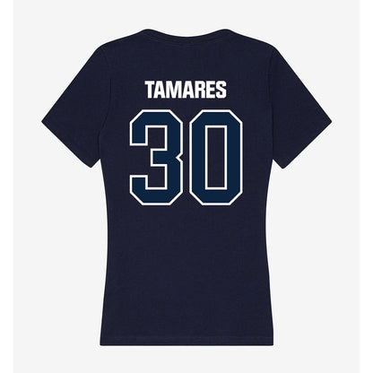 UNF - NCAA Women's Soccer : Taylor Tamares - Women's V-Neck T-Shirt-1
