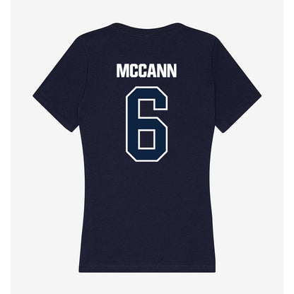 UNF - NCAA Women's Soccer : Natalie McCann - Women's V-Neck T-Shirt-1