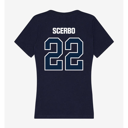 UNF - NCAA Women's Soccer : Emery Scerbo - Women's V-Neck T-Shirt-1