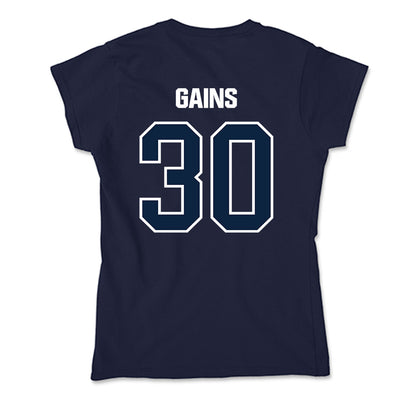 UNF - NCAA Men's Soccer : Austin Gains - Soft Style Women’s T-Shirt-1