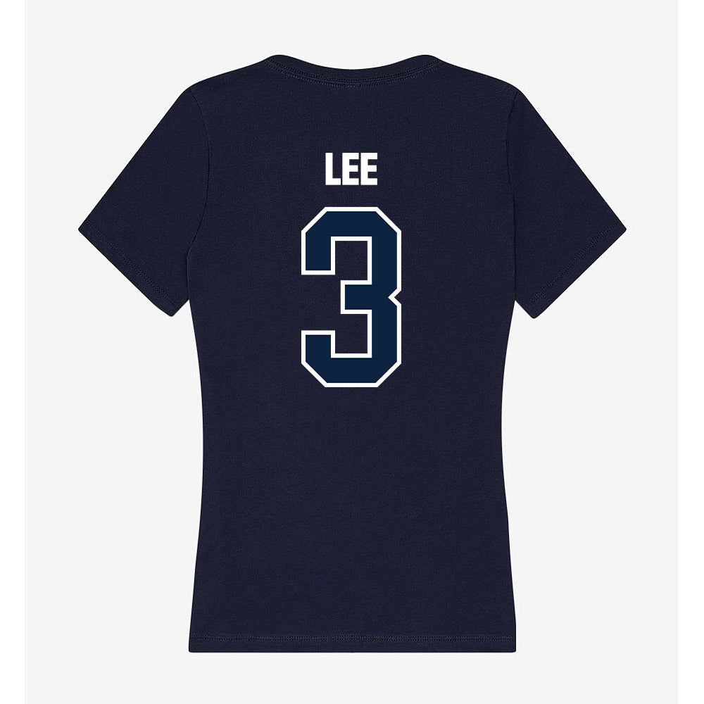 UNF - NCAA Men's Basketball : Mason Lee - Women's V-Neck T-Shirt-1