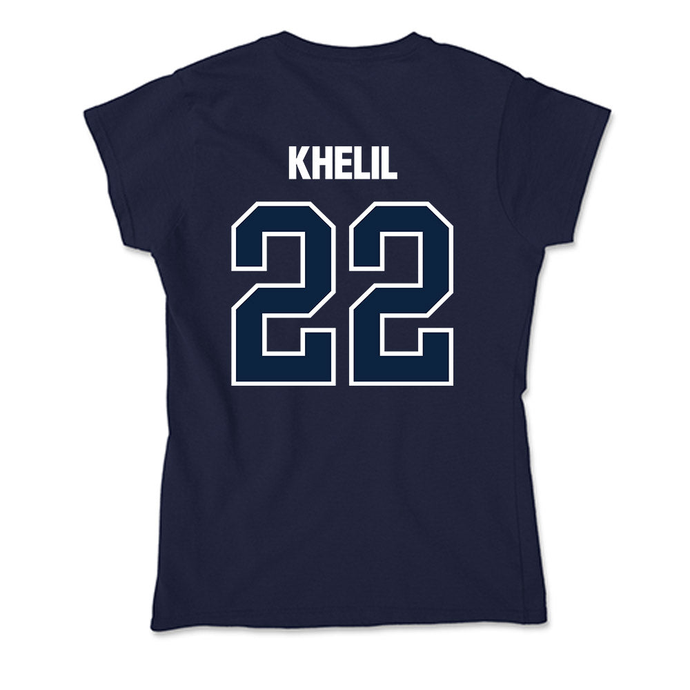 UNF - NCAA Men's Soccer : Anton Khelil - Soft Style Women’s T-Shirt-1
