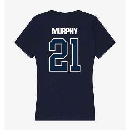 UNF - NCAA Beach Volleyball : Kenzie Murphy - Women's V-Neck T-Shirt-1