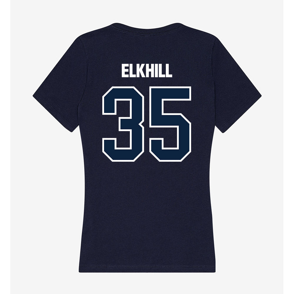UNF - NCAA Baseball : Andrew Elkhill - Women's V-Neck T-Shirt-1
