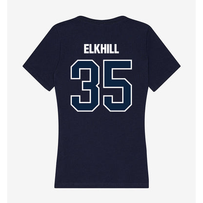 UNF - NCAA Baseball : Andrew Elkhill - Women's V-Neck T-Shirt-1