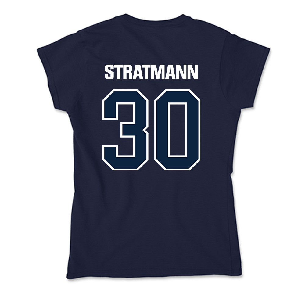 UNF - NCAA Baseball : Austin Stratmann - Soft Style Women’s T-Shirt-1