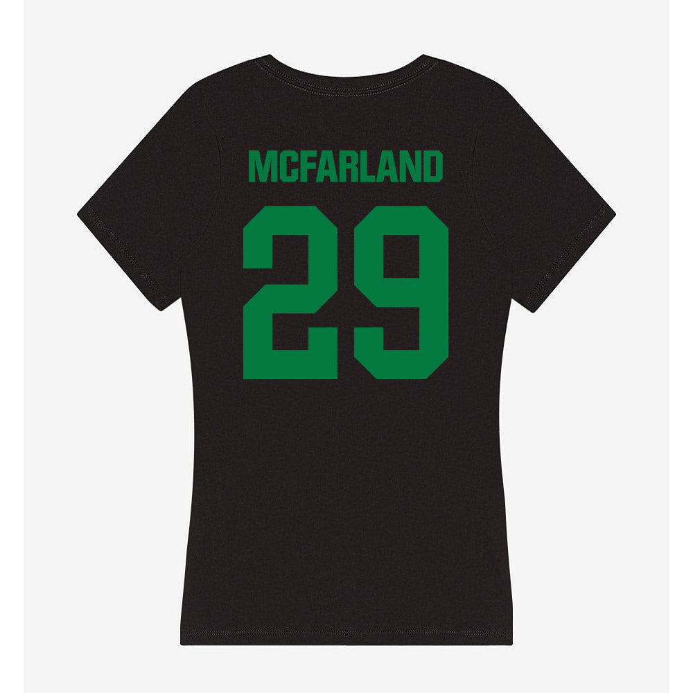 North Texas - NCAA Football : Kamdon McFarland - Women's V-Neck T-Shirt-1