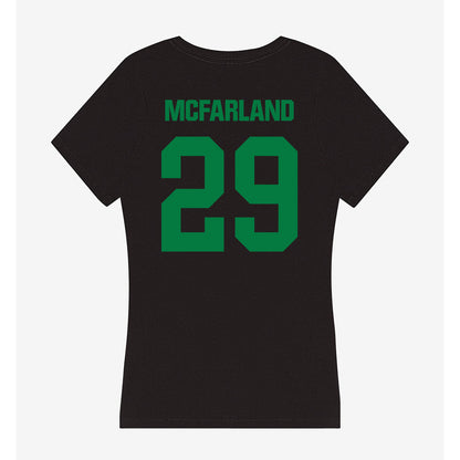 North Texas - NCAA Football : Kamdon McFarland - Women's V-Neck T-Shirt-1