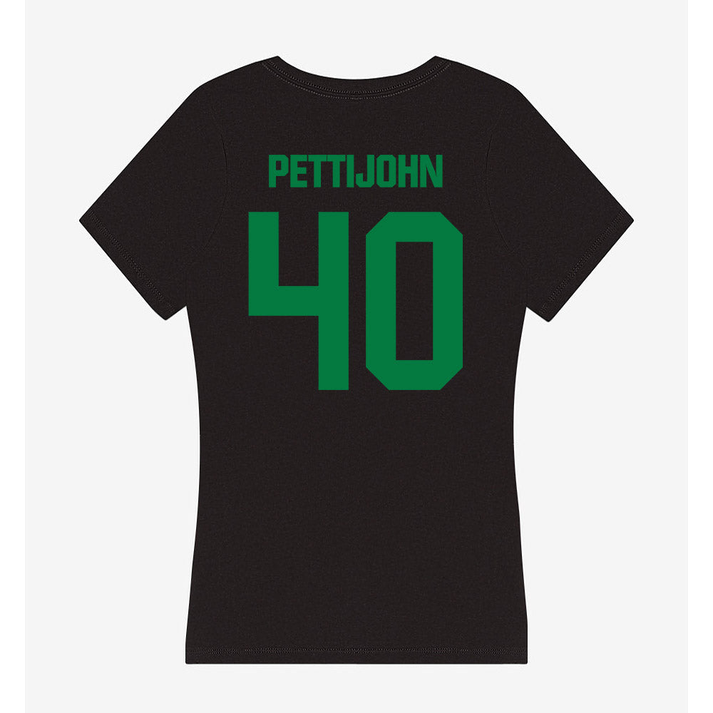 North Texas - NCAA Football : Kailer Pettijohn - Women's V-Neck T-Shirt-1
