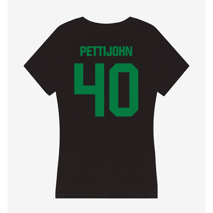 North Texas - NCAA Football : Kailer Pettijohn - Women's V-Neck T-Shirt-1