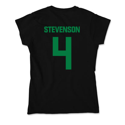 North Texas - NCAA Men's Basketball : JeShawn Stevenson - Soft Style Women’s T-Shirt-1