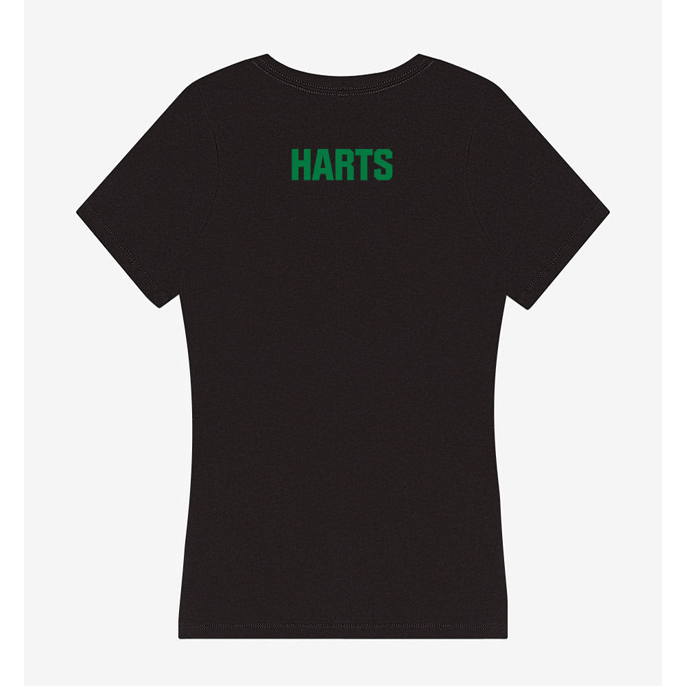 North Texas - NCAA Men's Track & Field : Jamari Harts - Women's V-Neck T-Shirt-1