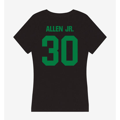 North Texas - NCAA Football : BJ Allen Jr. - Women's V-Neck T-Shirt-1