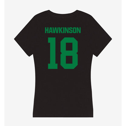 North Texas - NCAA Women's Volleyball : Paige Hawkinson - Women's V-Neck T-Shirt-1