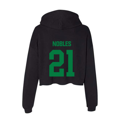 North Texas - NCAA Softball : Laila Nobles - Women's Crop Fleece Hoodie-1