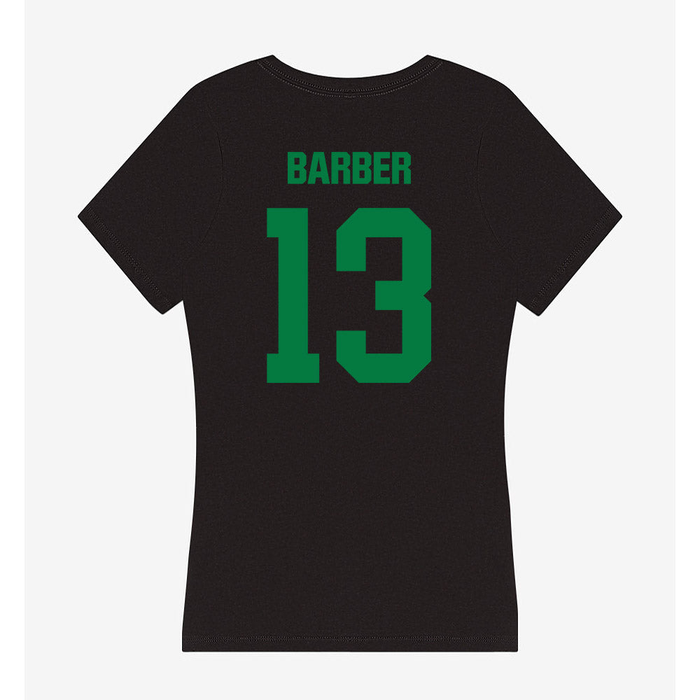 North Texas - NCAA Women's Basketball : KaMyra Barber - Women's V-Neck T-Shirt-1
