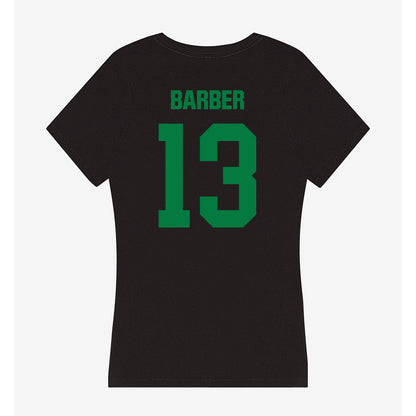North Texas - NCAA Women's Basketball : KaMyra Barber - Women's V-Neck T-Shirt-1