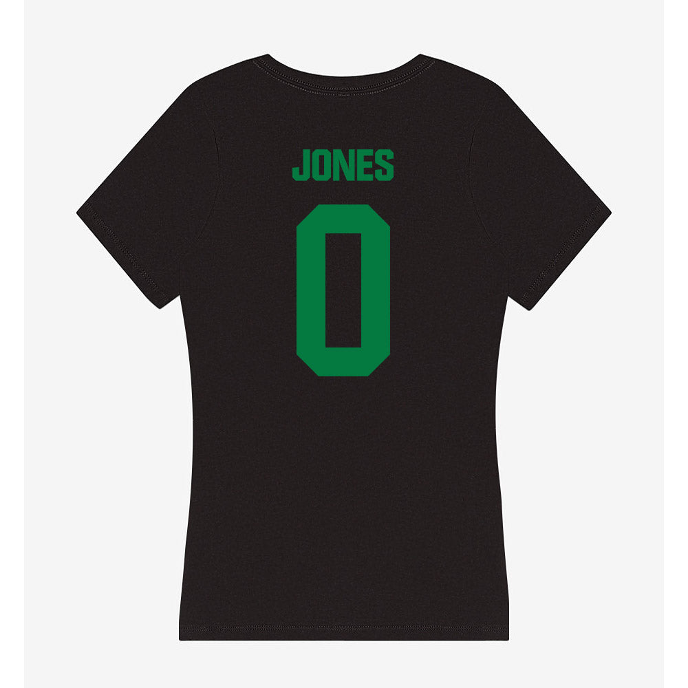 North Texas - NCAA Football : Brandon Jones - Women's V-Neck T-Shirt-1